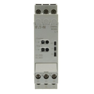 Eaton 380 V AC Phase and Voltage Monitoring Relay, Contact Configuration CO, DIN Rail Mount, Screw 184777 EMR6-W380-L-1
