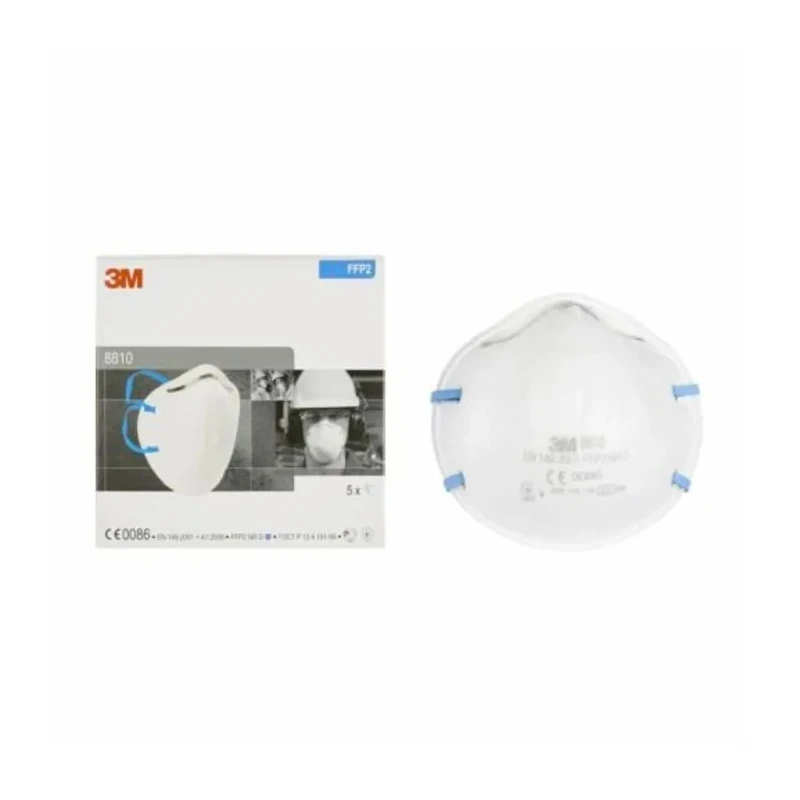3M 8000 Series FFP2 Disposable Face Mask 20 Per Pack Moulded UK Origin FFP2 