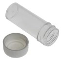 RS PRO 7ml Polystyrene Wide Neck Storage Bottle Laboratory Storage Container Leakproof Screw Cap 179-3682