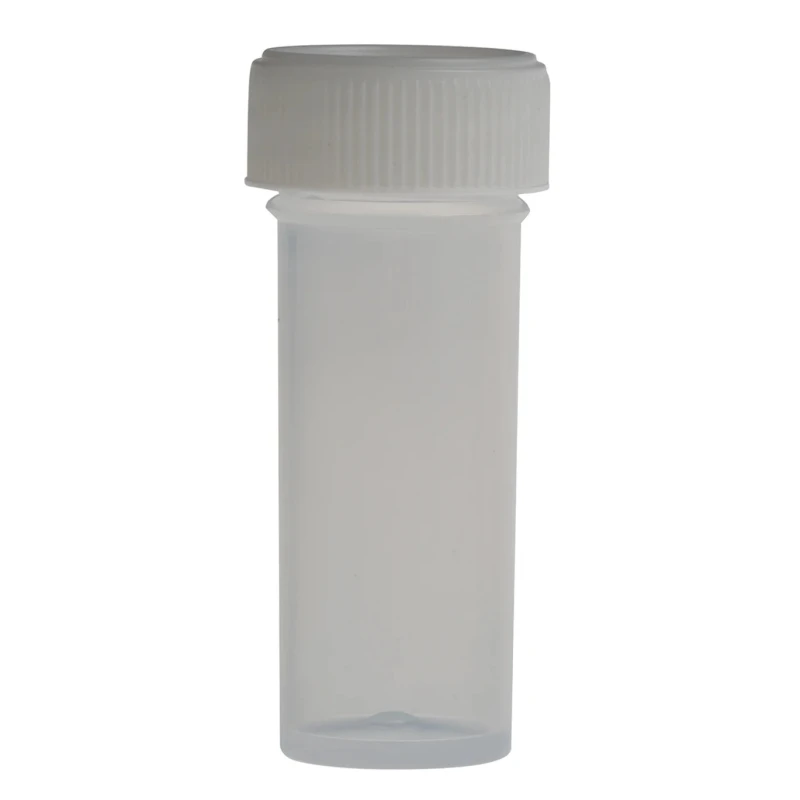 RS PRO 7ml Polypropylene Wide Neck Storage Bottle Laboratory Use CE Certified 179-3683