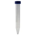 RS PRO 15ml Polypropylene Narrow Neck Storage Bottle with HDPE Cap, Sterilized, Conical Bottom 179-3705