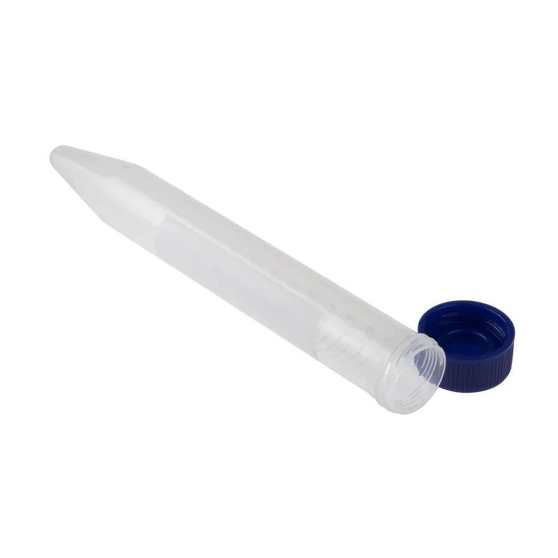 RS PRO 15ml Polypropylene Narrow Neck Storage Bottle with HDPE Cap, Sterilized, Conical Bottom 179-3705