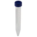 RS PRO 15ml Polypropylene Narrow Neck Storage Bottle with HDPE Cap, Sterilized, Conical Bottom 179-3705