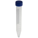 RS PRO 15ml Polypropylene Wide Neck Storage Bottle Model 179-3704, Sterilized, Conical Bottom, Leakproof HDPE Lid