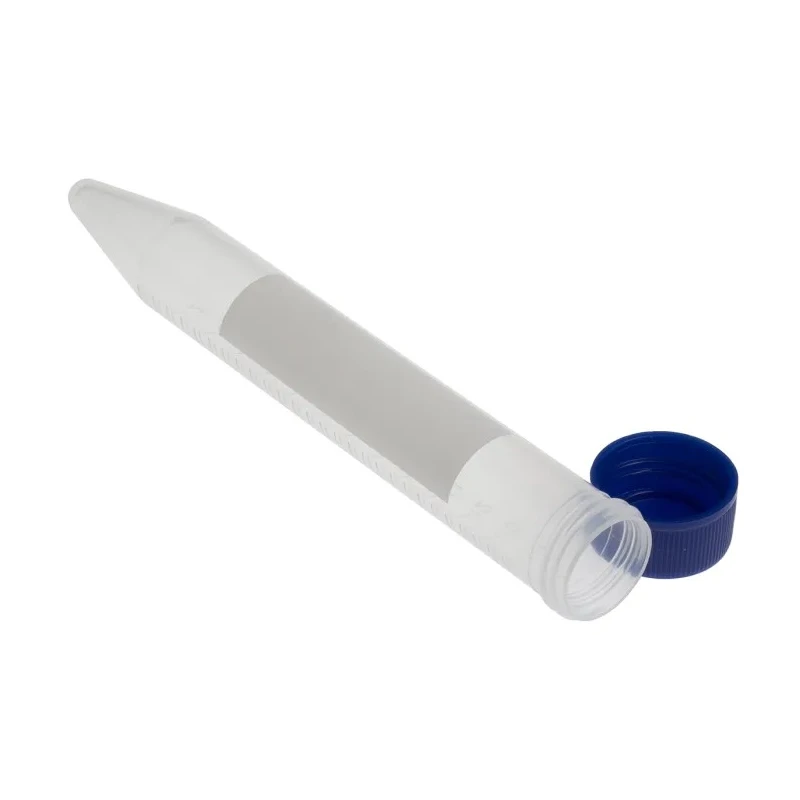 RS PRO 15ml Polypropylene Wide Neck Storage Bottle Model 179-3704, Sterilized, Conical Bottom, Leakproof HDPE Lid