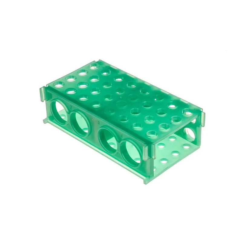 RS PRO 4 Way Polypropylene Micro Tube Rack for Micro Tubes Model 179-3708