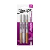 Sharpie Assorted Metallic Fine Tip Permanent Marker Pen Pack 3 Pc 1986006