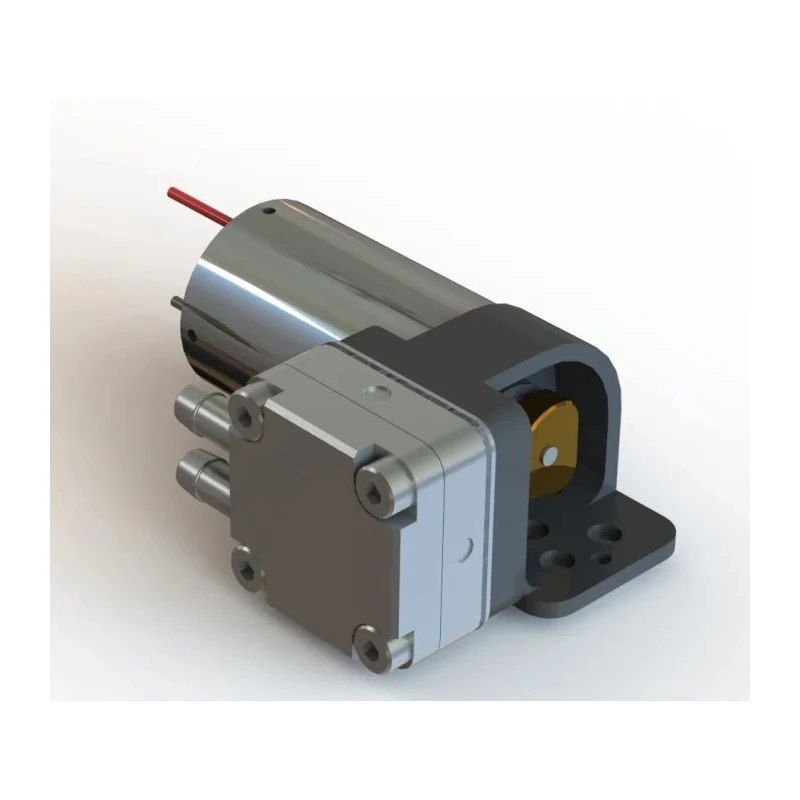 RS PRO 2V, 4.5 V Direct Coupling Micro Diaphragm Water Pump 105ml/min, 2.3W, -500/700 mBar, Anodised Aluminium Body 817-0725