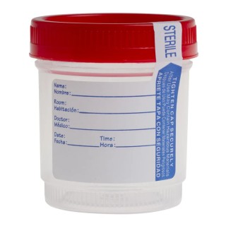 RS PRO 90ml Polypropylene Wide Neck Storage Bottle Laboratory Bottle 179-3690