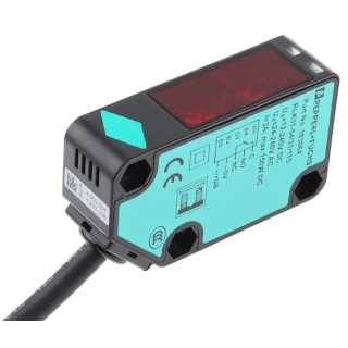 Pepperl + Fuchs Retroreflective Photoelectric Sensor Block Style LED Detection Range 9 m Push Pull Output RLK31-54/31/115