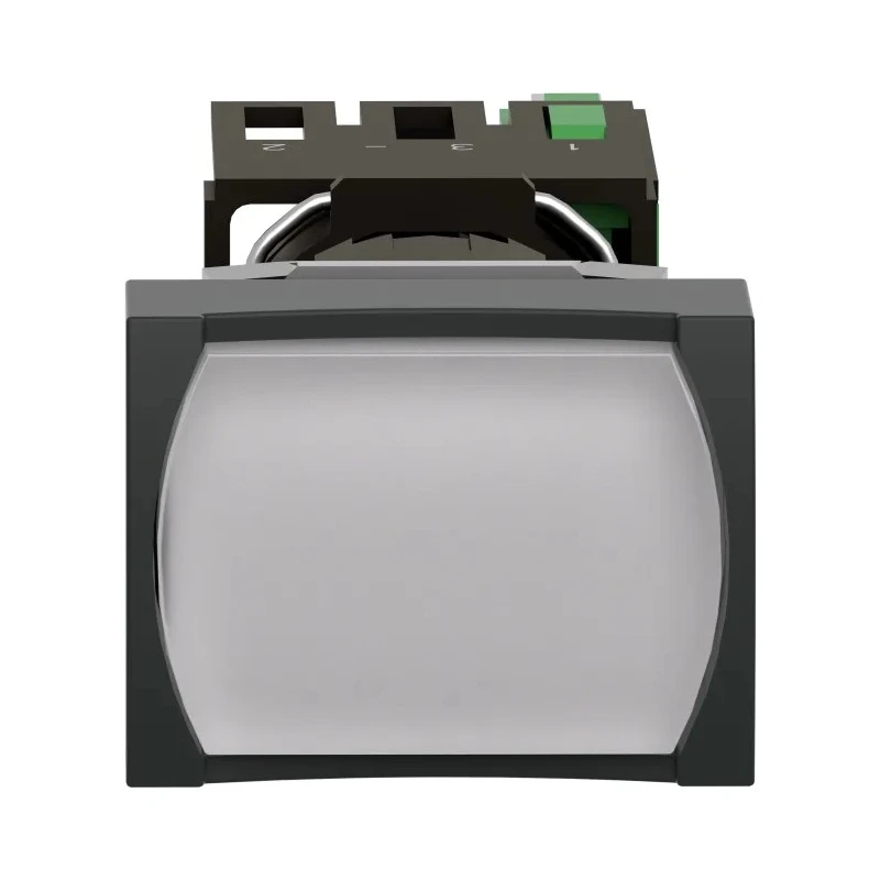 Schneider Electric Harmony XB6 Series Illuminated Push Button Switch, Spring Return, Panel Mount, 16 mm Cutout, 1 XB6DW1B1B