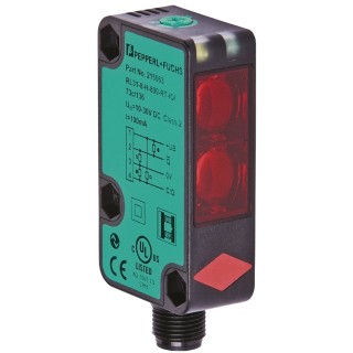 Pepperl + Fuchs Diffuse Photoelectric Sensor Block Sensor 2.5 m Push Pull IP67 RL31-8-2500-IR/73c/136