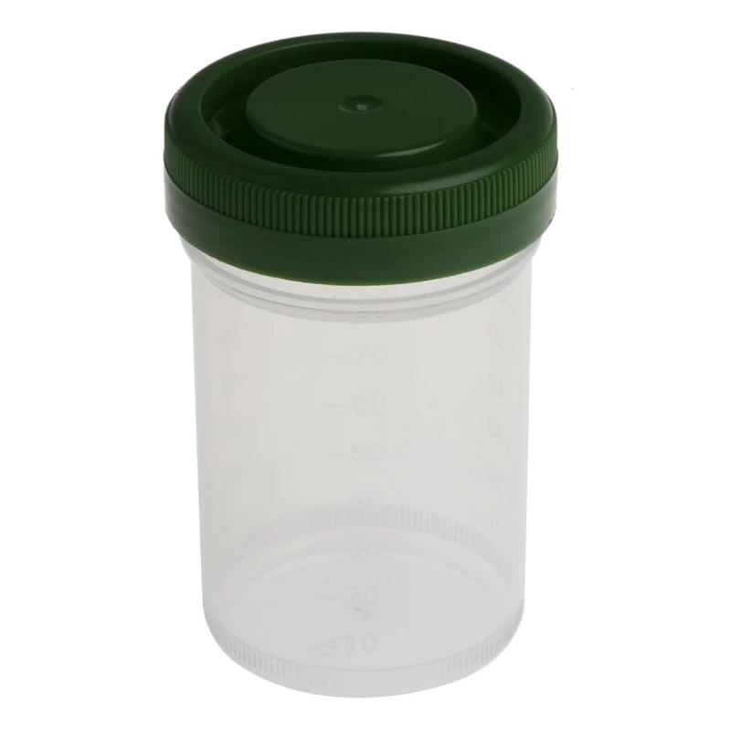 RS PRO 90ml Polypropylene Wide Neck Storage Bottle Storage Container with HDPE Cap 179-3695