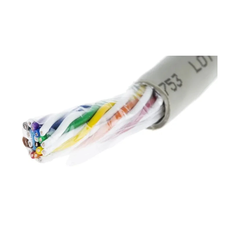 Alpha Wire Pro-Tekt Series Data Cable 9 Pairs 18 Cores 100 m Grey Sheath Polyvinyl Chloride B963091 GE033