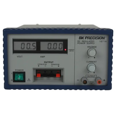 BK Precision Digital Bench Power Supply 3-Output 0 V AC to 30 V AC 158 W 5 A Max BK1671A