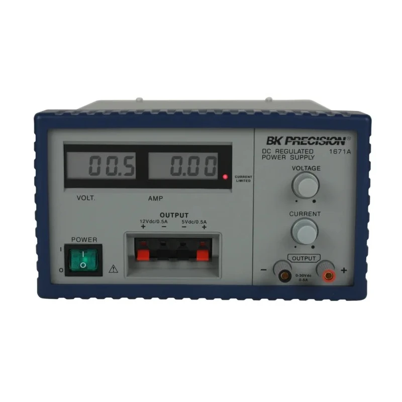 BK Precision Digital Bench Power Supply 3-Output 0 V AC to 30 V AC 158 W 5 A Max BK1671A