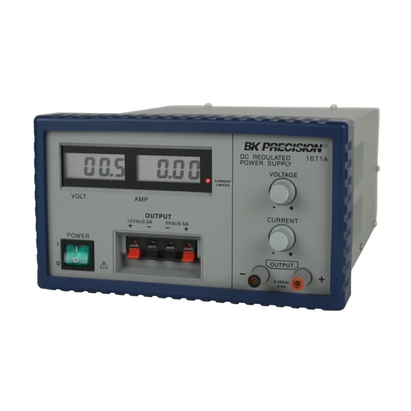 BK Precision Digital Bench Power Supply 3-Output 0 V AC to 30 V AC 158 W 5 A Max BK1671A