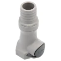 Colder Products Hose Connector 19.05 mm ID Threaded Male Polypropylene Grey Body 4.2 bar HFCD171212