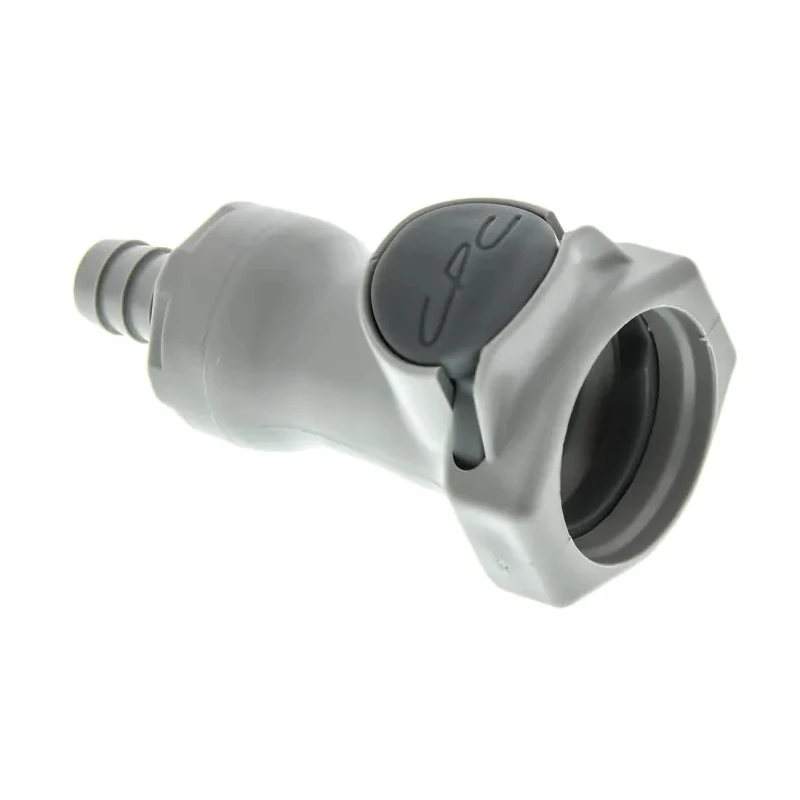 Colder Products Hose Connector 9.53 mm ID Threaded Polypropylene Body, Grey, 4.2 bar HFCD17612