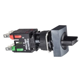 Schneider Electric Stay Put Handle Selector Switch 3 Positions IP65 Harmony XB6 XB6DD235B