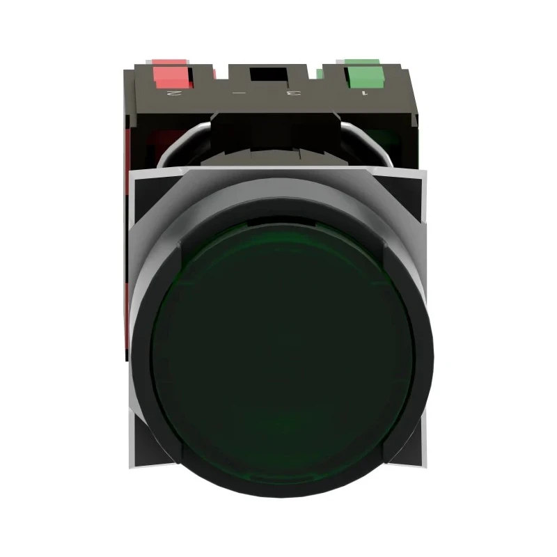 Schneider Electric Harmony XB6 Series Illuminated Push Button Switch, Spring Return Operation, Panel Mount, 16 mm XB6AW3B5B
