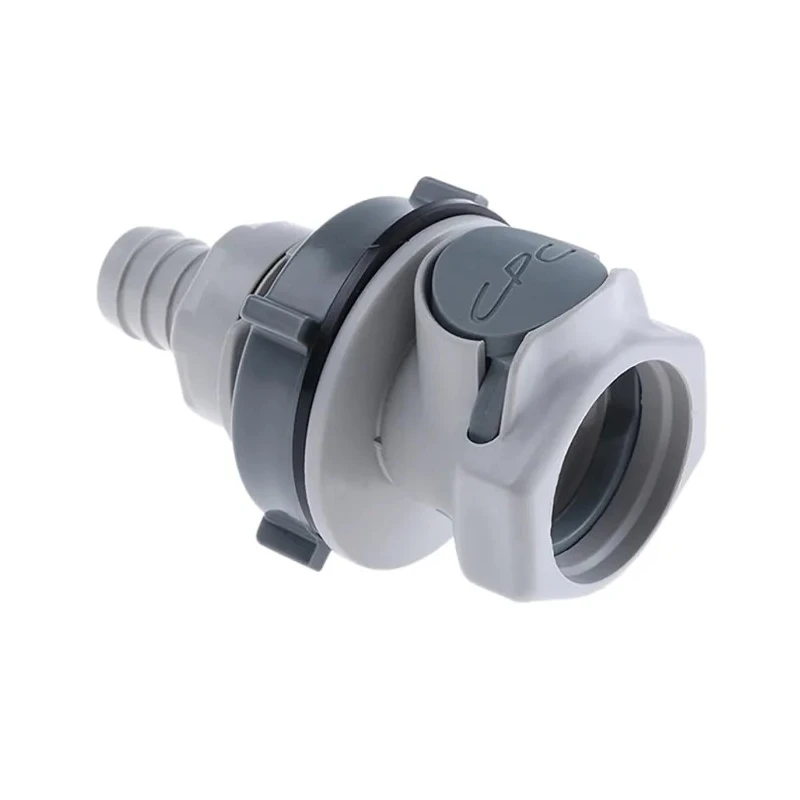 Colder Products Hose Connector 12.7 mm ID Threaded Male NPT 1/2 in Polypropylene Body 4.2 bar HFCD16812