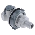Colder Products Hose Connector 12.7 mm ID Threaded Male NPT 1/2 in Polypropylene Body 4.2 bar HFCD16812