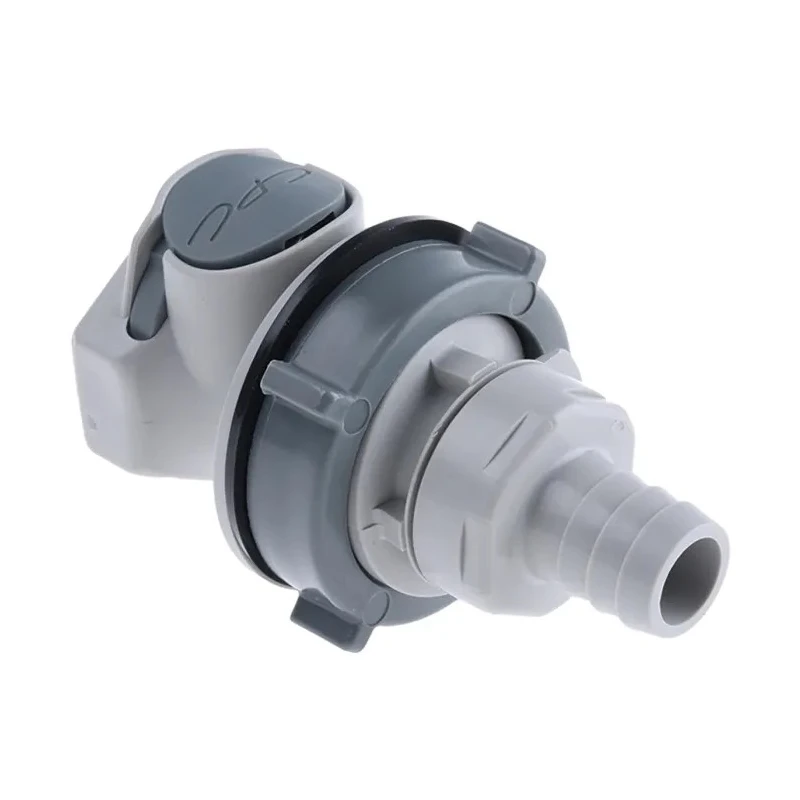 Colder Products Hose Connector 12.7 mm ID Threaded Male NPT 1/2 in Polypropylene Body 4.2 bar HFCD16812