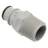 Colder Products Hose Connector Threaded, Female, 3/4 in NPT, Polypropylene Body, Grey, 4.2 bar HFCD241212