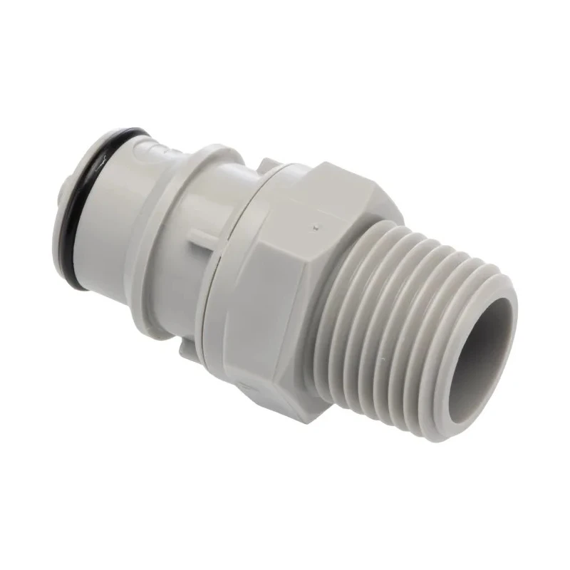 Colder Products Hose Connector Threaded 4.2 bar Polypropylene Grey HFC12 HFCD24812
