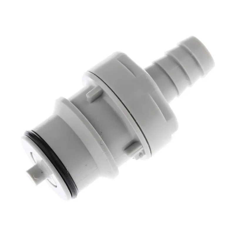 Colder Products Hose Connector 9.53 mm ID Threaded, Polypropylene Body, Grey, 4.2 bar HFCD22612