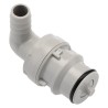 Colder Products Hose Connector 9.53 mm ID Threaded Polypropylene Body Grey 4.2 bar HFCD23612