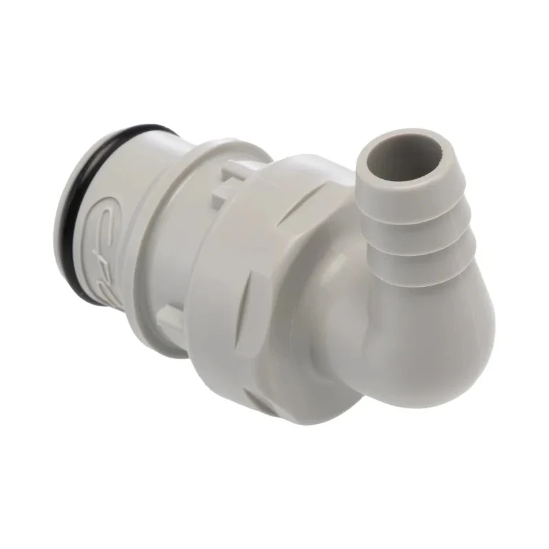 Colder Products Hose Connector 9.53 mm ID Threaded Polypropylene Body Grey 4.2 bar HFCD23612