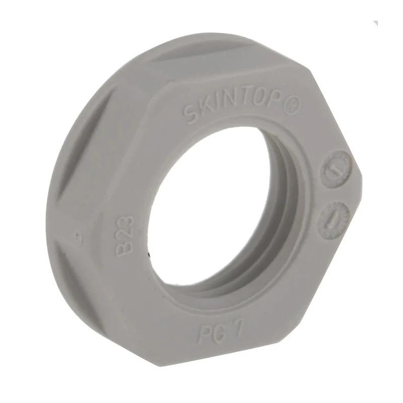 Lapp Light Grey Fibreglass Reinforced Polyamide Cable Gland Locknut PG11 Thread 53019001