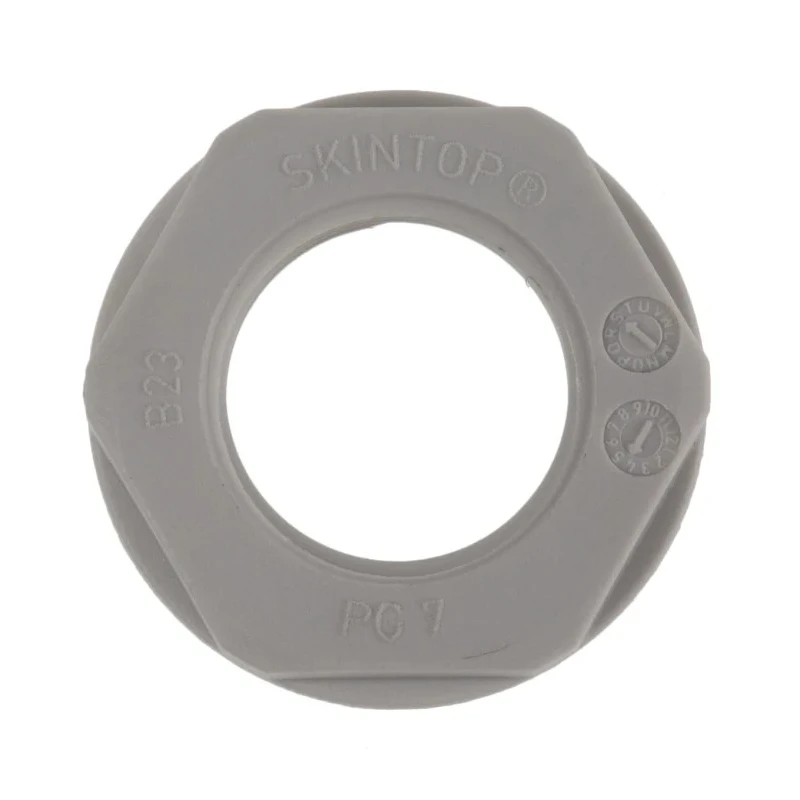 Lapp Light Grey Fibreglass Reinforced Polyamide Cable Gland Locknut PG11 Thread 53019001