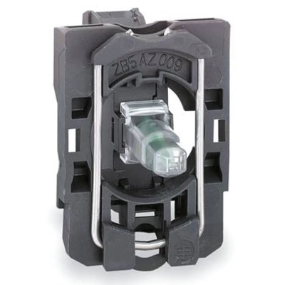 Schneider Electric Harmony Series Light Block White LED with Screw Terminal ZB5AVG1