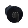 Schneider Electric Harmony XB5 Series Black Key Release Push Button Head 22mm Cutout IP66 IP67 IP69K ZB5AS12
