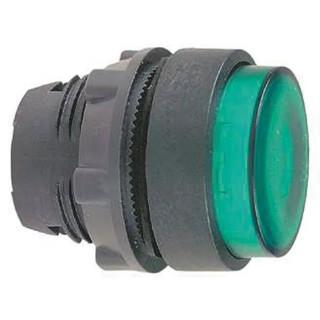 Schneider Electric Harmony XB5 Series Green Momentary Push Button Head 22mm Cutout IP69K IP66 ZB5AW13
