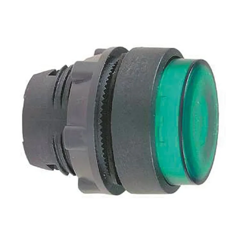 Schneider Electric Harmony XB5 Series Green Momentary Push Button Head 22mm Cutout IP69K IP66 ZB5AW13