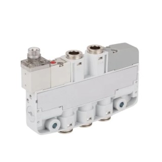 EMERSON ? AVENTICS Pneumatic Solenoid Pilot-Operated Control Valve Electro Pneumatic Control 24V dc 1.3W 5 Ports R422103565