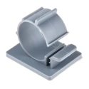 RS PRO Grey Polyamide 66 Self-Adhesive Cable Clip, 18 mm Max Bundle Diameter, 30 mm Length, 24.5 mm Width 817-8971