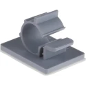 RS PRO Grey Polyamide 66 Cable Clip Self-Adhesive 10 mm Max Bundle Diameter 30 mm Length 24.5 mm Width 817-8978