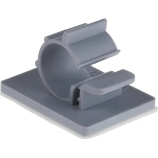 RS PRO Grey Polyamide 66 Cable Clip Self-Adhesive 10 mm Max Bundle Diameter 30 mm Length 24.5 mm Width 817-8978