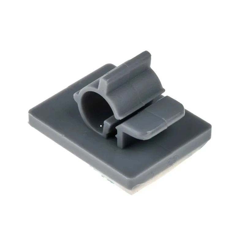 RS PRO Grey Polyamide 66 Self-Adhesive Cable Clip 7 mm Max Bundle Diameter 25 mm Length 20 mm Width 817-8974