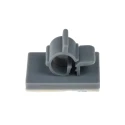 RS PRO Grey Polyamide 66 Self-Adhesive Cable Clip 7 mm Max Bundle Diameter 25 mm Length 20 mm Width 817-8974