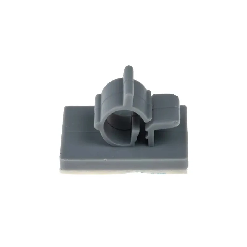 RS PRO Grey Polyamide 66 Self-Adhesive Cable Clip 7 mm Max Bundle Diameter 25 mm Length 20 mm Width 817-8974