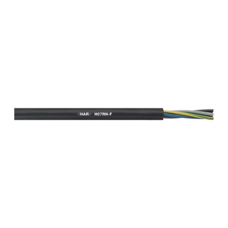 Lapp Rubber Insulated 5 Core Black Power Cable, 100m Length, 60°C Max Operating Temperature H07RN-F