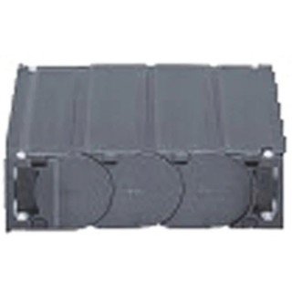 Igus Polymer Metal Cable Trunking Accessory Cable Chain Mounting Bracket Black 5mm Height 199mm Width 1680.175.14