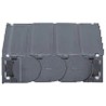 Igus Polymer Metal Cable Trunking Accessory Cable Chain Mounting Bracket Black 5mm Height 199mm Width 1680.175.14