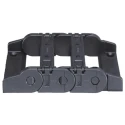 Igus Polymer Cable Trunking Accessory Cable Chain Mounting Bracket Black 35mm Height 30mm Width 2605.12PZ